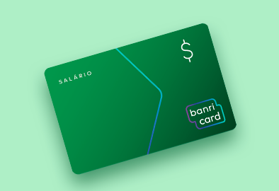 Ilustração do cartão BanriCard Salário.